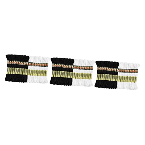ARTIBETTER 3 Sätze Teiliges Schwarzer Und Weißer Stickgarn Für Kreuzstich Und Diy Handarbeiten Lange Zuschneidbare Stickfäden Für Nähbedarf Und Kreative Projekte 24 Stück * 3 ARTIBETTER 3 Sätze Teiliges Schwarzer Und Weißer Stickgarn Für Kreuzstich Und Diy Handarbeiten Lange Zuschneidbare Stickfäden Für Nähbedarf Und Kreative Projekte 24 Stück * 3 von Artibetter