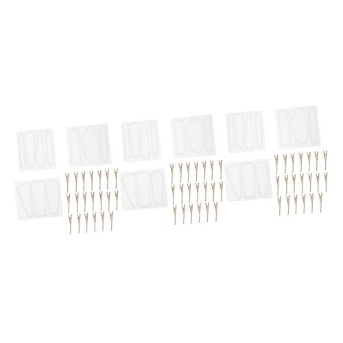 ARTIBETTER 3 Sätze Teiliges Set Haarspangen Mold Für Diy Schmuckherstellung Kreative Epoxidharz Gießform Handgemachte Haarklammern Set Für Bastelprojekte 23 Stück * 3 ARTIBETTER 3 Sätze Teiliges Set Haarspangen Mold Für Diy Schmuckherstellung Kreative Epoxidharz Gießform Handgemachte Haarklammern Set Für Bastelprojekte 23 Stück * 3 von Artibetter