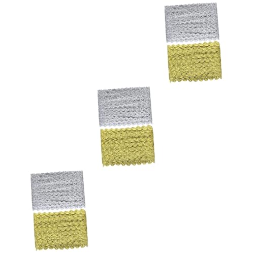 ARTIBETTER 3 Sätze Wellige Spitze Basteln Natürlich Trimmen Hochzeit Geflochtene Verkleidung Zum Nähen Quastenverkleidung Geflochtene Trimmpolsterung Gewebter Zopfbesatz Links 2 Rollen * 3 ARTIBETTER 3 Sätze Wellige Spitze Basteln Natürlich Trimmen Hochzeit Geflochtene Verkleidung Zum Nähen Quastenverkleidung Geflochtene Trimmpolsterung Gewebter Zopfbesatz Links 2 Rollen * 3 von Artibetter