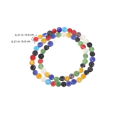 ARTIBETTER 3 Saiten Bunte Glasperlen mit Geradem Flach-runde Spacer Perlen für DIY Schmuck Kleine Runde Perlen für Armbänder Kreative Bastel-accessoires Stränge ARTIBETTER 3 Saiten Bunte Glasperlen mit Geradem Flach-runde Spacer Perlen für DIY Schmuck Kleine Runde Perlen für Armbänder Kreative Bastel-accessoires Stränge von Artibetter