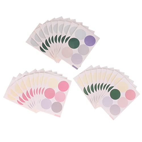 ARTIBETTER 3 Satz Runde Aufkleber Selbstklebende Deko Sticker Diy Etiketten für Geschenkschachteln Beschreibbare Dekorationsaufkleber für Hochzeiten und Partys ARTIBETTER 3 Satz Runde Aufkleber Selbstklebende Deko Sticker Diy Etiketten für Geschenkschachteln Beschreibbare Dekorationsaufkleber für Hochzeiten und Partys von Artibetter