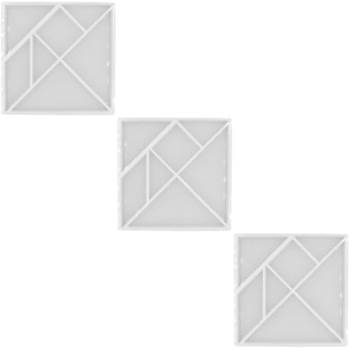 ARTIBETTER 3 Stck. Diy Silikonform für Kristall Epoxidharz Tangram Puzzle Gießform Kreative Jigsaw Puzzle Silikonformen für Bastelprojekte ARTIBETTER 3 Stck. Diy Silikonform für Kristall Epoxidharz Tangram Puzzle Gießform Kreative Jigsaw Puzzle Silikonformen für Bastelprojekte von Artibetter