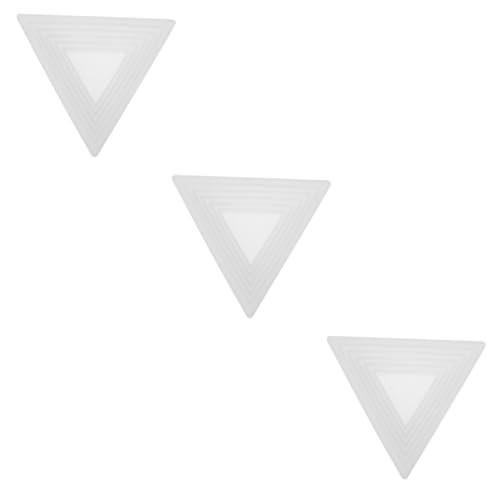 ARTIBETTER 3 Stck. Silikonform Herstellung am Stiel epoxidharz Kristall-Epoxy-Form handgefertigte Handwerksform Gießform für Ablageschalen Gießwerkzeug für Ablageschalen Kieselgel Weiß von Artibetter