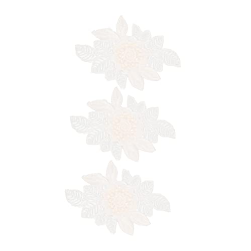 ARTIBETTER 3 Stück Blumen Spitzenapplikationen Hochwertige Stickpatches für Diy Dekoration und Reparatur von Kleidung Einfach Anzubringen für Kreative Projekte ARTIBETTER 3 Stück Blumen Spitzenapplikationen Hochwertige Stickpatches für Diy Dekoration und Reparatur von Kleidung Einfach Anzubringen für Kreative Projekte von Artibetter