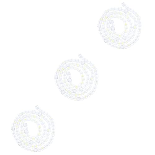 ARTIBETTER 3 Stück Diy Würfelförmige Glasperlen Elektroplattierte Quadratische Beads für Schmuckherstellung für Armbänder und Bastelarbeiten pro Strang von Artibetter