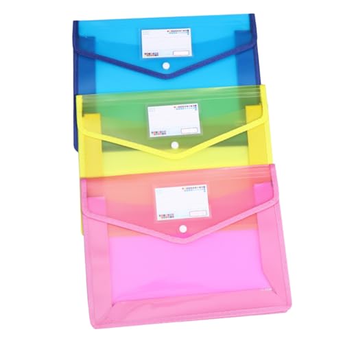 ARTIBETTER 3 Stück Dokumentenmappe Wasserdichter Aktenordner mit Druckknopf Praktische Aufbewahrung für Büro Schule und Reisen Blau Gelb ARTIBETTER 3 Stück Dokumentenmappe Wasserdichter Aktenordner mit Druckknopf Praktische Aufbewahrung für Büro Schule und Reisen Blau Gelb von Artibetter