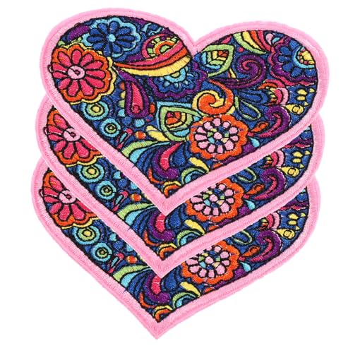 ARTIBETTER 3 Stück Gestickte Patches für Kleidung Bügelbare Applikationen zum Reparieren und Dekorieren von Jeans Jacken und Taschen Hochwertige Stoffaufnäher für Diy Projekte ARTIBETTER 3 Stück Gestickte Patches für Kleidung Bügelbare Applikationen zum Reparieren und Dekorieren von Jeans Jacken und Taschen Hochwertige Stoffaufnäher für Diy Projekte von Artibetter