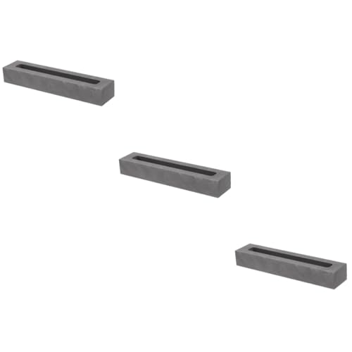 ARTIBETTER 3 Stück Graphit Gussform für Gold und Silber Hochreine Graphit Barrenform Metall Schmelzset für Gießen Labor und Schule Platzsparend Robust und Hitzebeständig Einfache Anwendung ARTIBETTER 3 Stück Graphit Gussform für Gold und Silber Hochreine Graphit Barrenform Metall Schmelzset für Gießen Labor und Schule Platzsparend Robust und Hitzebeständig Einfache Anwendung von Artibetter