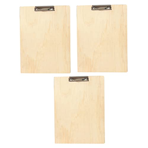 ARTIBETTER 3 Stück Holz Skizzenbrett Tragbares Zeichenbrett für Schüler für Kunst Zeichnen und Schreiben Leicht und Robust für und Außenanwendungen von Artibetter