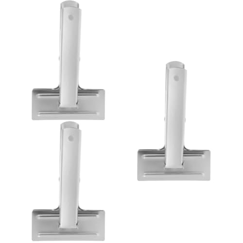 ARTIBETTER 3 Stück Mess-Strickklemme Clips Quilten Jumbo zum Nähen Naht Tuch Strickklammer für zu Hause Saumklammer zum Selbermachen Lineal-Quiltclip Rostfreier Stahl Silver von Artibetter