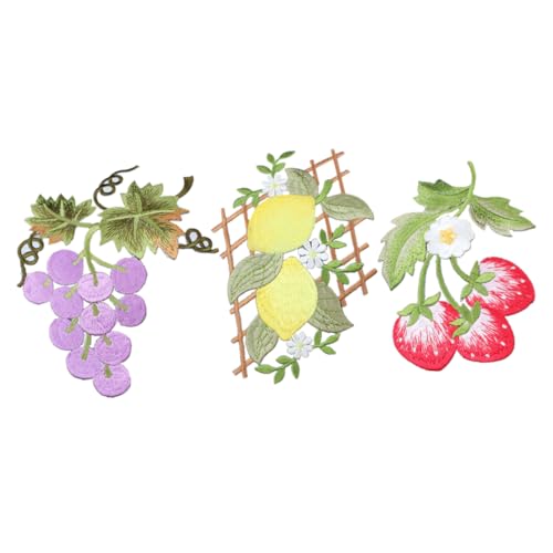 ARTIBETTER 3 Stück Obst Stickerei Patch Flicken Applikationen Stoff Daunenjacke Reparatur Süße Obst Applikation Hop Aufnäher Taschen Applikation DIY Applikation Nähwerkzeuge Hut ARTIBETTER 3 Stück Obst Stickerei Patch Flicken Applikationen Stoff Daunenjacke Reparatur Süße Obst Applikation Hop Aufnäher Taschen Applikation DIY Applikation Nähwerkzeuge Hut von Artibetter