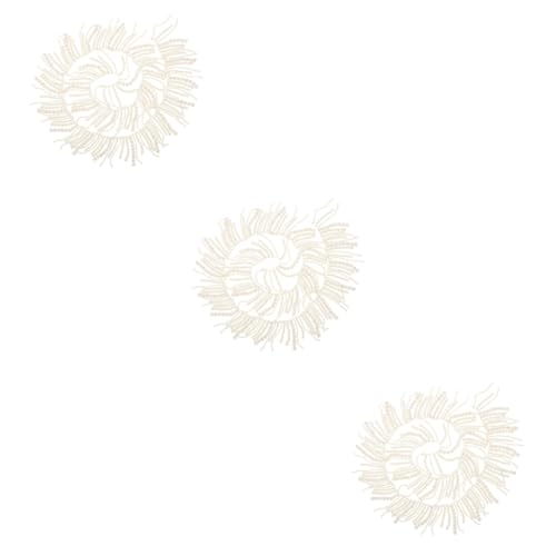 ARTIBETTER 3 Stück Perlenquasten Besatz für Kleidung Dekorative Perlenborte mit Eleganten Quasten für Kleider Tischdecken und Diy Projekte Vielseitig Einsetzbar für Handarbeiten von Artibetter