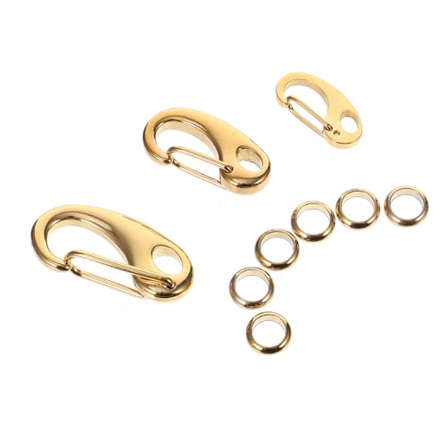ARTIBETTER 3 Stück Pet Id Tag Clips mit Ringen Robuste Hundehalsband Karabiner für Hundemarken Katzenhalsband und Geschirr Verschleißfest und Einfach Wechselbar Goldfarben ARTIBETTER 3 Stück Pet Id Tag Clips mit Ringen Robuste Hundehalsband Karabiner für Hundemarken Katzenhalsband und Geschirr Verschleißfest und Einfach Wechselbar Goldfarben von Artibetter