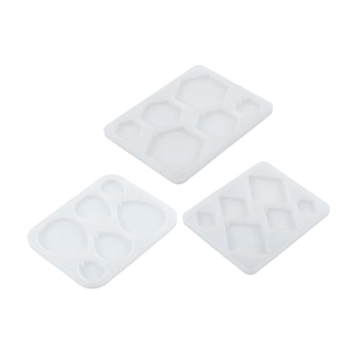 ARTIBETTER 3 Stück Schmuckkleber tropfende Form geometrische Anhängerform Silikonformen für Epoxidharz Ohrringe Harz Silikonform Silikonschmuckformen Harzohrringform Kieselgel Weiß ARTIBETTER 3 Stück Schmuckkleber tropfende Form geometrische Anhängerform Silikonformen für Epoxidharz Ohrringe Harz Silikonform Silikonschmuckformen Harzohrringform Kieselgel Weiß von Artibetter