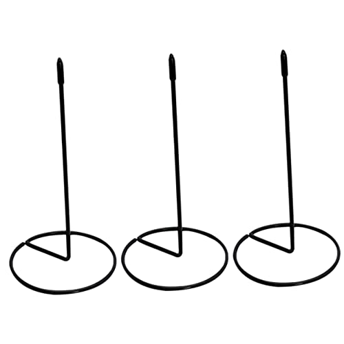 ARTIBETTER 3 Stück Spindle Rod Beleghalter Vielseitige und Quittungsorganisation für Restaurant Büro und Zuhause Stabiler Memo Halter für Rechnungen und Tickets von Artibetter