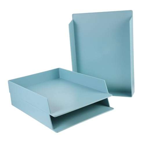 ARTIBETTER 3 Stück Teiliges Büro Ablagesystem aus Hochwertigem Material Stapelbare Aufbewahrungsbox für Dokumente Eleganter Mintgrüner Organizer für Schreibtisch und Bürobedarf ARTIBETTER 3 Stück Teiliges Büro Ablagesystem aus Hochwertigem Material Stapelbare Aufbewahrungsbox für Dokumente Eleganter Mintgrüner Organizer für Schreibtisch und Bürobedarf von Artibetter