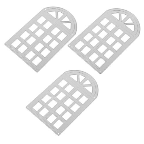 ARTIBETTER 3 Stück Teiliges Carbon Stahl Stanzformen Fenster und Türmotive Kompatibel mit Meisten Prägemaschinen Robustes Schneidewerkzeug für Scrapbooking Kartenherstellung und Diy ARTIBETTER 3 Stück Teiliges Carbon Stahl Stanzformen Fenster und Türmotive Kompatibel mit Meisten Prägemaschinen Robustes Schneidewerkzeug für Scrapbooking Kartenherstellung und Diy von Artibetter
