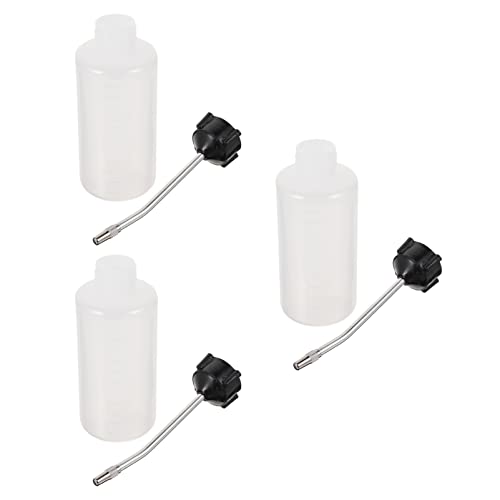 ARTIBETTER 3 Stück Teiliges Nähmaschinen Ölkanne Set mit Eisen Robuste Auslaufsichere Öler für Industrielle Nähmaschinen und DIY Projekte für Präzises Ölen von Artibetter