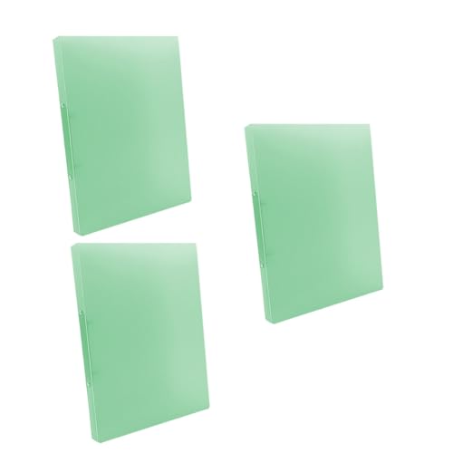 ARTIBETTER 3 Stück Transparent Aktentasche mit Clipverschluss Dokumentenmappe für Büro Schule und Reisen Leicht Großvolumig mit Sicherem Halt für Ihre Unterlagen Grün ARTIBETTER 3 Stück Transparent Aktentasche mit Clipverschluss Dokumentenmappe für Büro Schule und Reisen Leicht Großvolumig mit Sicherem Halt für Ihre Unterlagen Grün von Artibetter