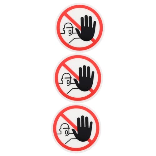 ARTIBETTER 3 Stück Warnzeichen Vorsichtsaufkleber Vinyl Warnschildaufkleber nicht berühren Etikett Streifen verbotsschilder Warnaufkleber safety sign hinweisschilder Schilderaufkleber PVC ARTIBETTER 3 Stück Warnzeichen Vorsichtsaufkleber Vinyl Warnschildaufkleber nicht berühren Etikett Streifen verbotsschilder Warnaufkleber safety sign hinweisschilder Schilderaufkleber PVC von Artibetter