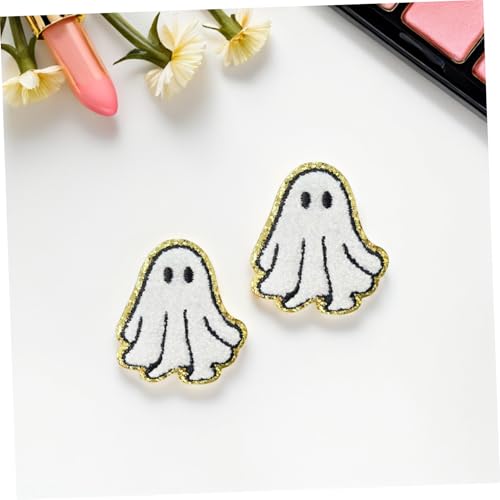 ARTIBETTER 3 Stück Weiße Halloween Gespenster Bügelaufnäher Waschbare Stickerei Applikationen für Kleidung Jeans Schuhe Robuste Ghost Patches für Hosen Diy Modeaccessoires ARTIBETTER 3 Stück Weiße Halloween Gespenster Bügelaufnäher Waschbare Stickerei Applikationen für Kleidung Jeans Schuhe Robuste Ghost Patches für Hosen Diy Modeaccessoires von Artibetter