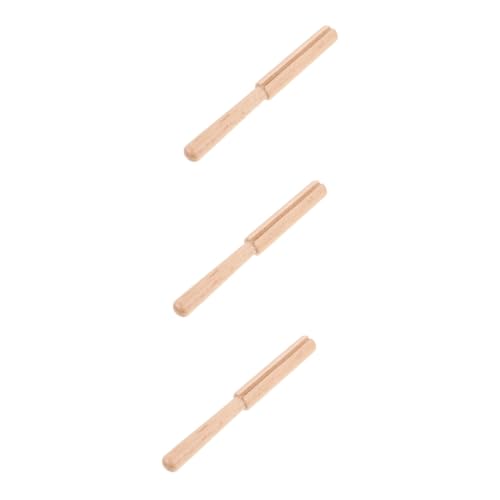 ARTIBETTER 3 Stück Werkzeug Für Teppichgarn Stickerei Basteln Cutter Stich Nähen Handarbeit Häkeln Handwerk Wolle Quilten Stricken Teppichgarnstab Hölzern Khaki von Artibetter