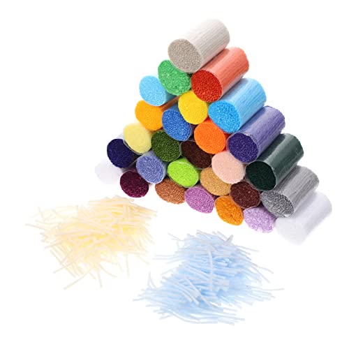 ARTIBETTER 30 Rollen Farben Vorgeschnittenes Garn Set für Diy Häkeln Teppichprojekte und Handarbeiten Weich Hautfreundlich und Langlebig für Kreative Bastelstunden mit Kindern ARTIBETTER 30 Rollen Farben Vorgeschnittenes Garn Set für Diy Häkeln Teppichprojekte und Handarbeiten Weich Hautfreundlich und Langlebig für Kreative Bastelstunden mit Kindern von Artibetter
