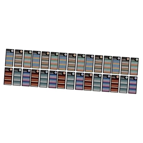 ARTIBETTER 30 Sets Aufkleber Selbstklebend Süße Notizen Anmerkungen Pastellblock Seitenmarkierungsetikett Süßes Briefpapier Farbig Klebriger Stil Selbstklebend Geformt von Artibetter