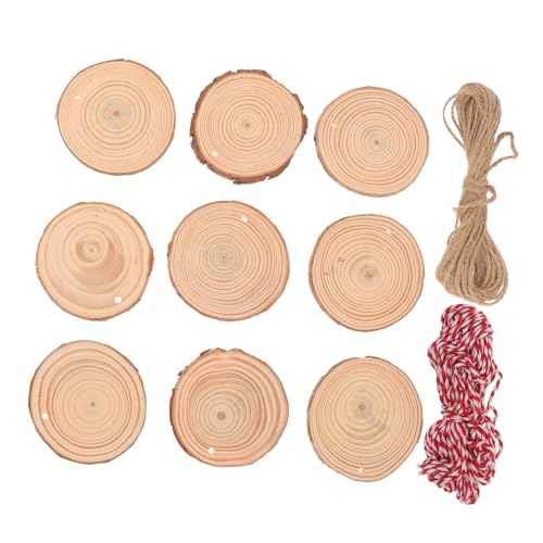 ARTIBETTER 30 Stk. Teiliges Kleine Unbehandelte Holzscheiben aus Kiefernholz Glatte Oberfläche für DIY Bastelprojekte Malerei Hochzeitsdekoration und Weihnachtsornamente Mit Juteschnur und ARTIBETTER 30 Stk. Teiliges Kleine Unbehandelte Holzscheiben aus Kiefernholz Glatte Oberfläche für DIY Bastelprojekte Malerei Hochzeitsdekoration und Weihnachtsornamente Mit Juteschnur und von Artibetter