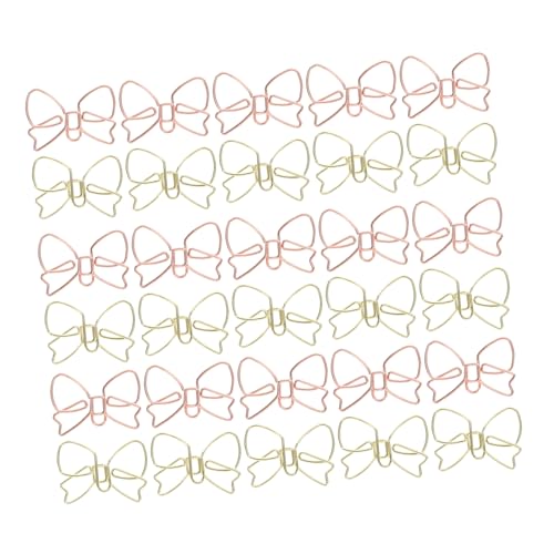 ARTIBETTER 30 Stück Büroklammern Mit Schleife Journaling Zubehör Einzigartige Büroklammern Aus Metall Scrapbooking Clips Schleifenform Schreibwaren Kleine Büroklammern Mit Schleife ARTIBETTER 30 Stück Büroklammern Mit Schleife Journaling Zubehör Einzigartige Büroklammern Aus Metall Scrapbooking Clips Schleifenform Schreibwaren Kleine Büroklammern Mit Schleife von Artibetter