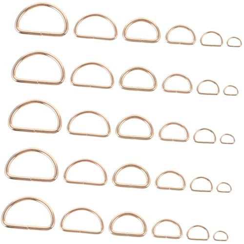 ARTIBETTER 30 Stück D Ring Schlüsselanhänger Clips Teiliges Stabilem Metall für Diy Projekte Kompatibel mit Handtaschen und Geldbörsen für Bastelarbeiten und von Artibetter