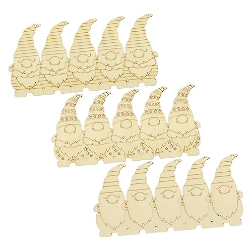 ARTIBETTER 30 Stück Holz Gnome Ausgeschnittene Figuren für Diy Weihnachtsdekorationen Unvollendete Holzscheiben zum Malen und Basteln Hängeornamente für Kreative Projekte ARTIBETTER 30 Stück Holz Gnome Ausgeschnittene Figuren für Diy Weihnachtsdekorationen Unvollendete Holzscheiben zum Malen und Basteln Hängeornamente für Kreative Projekte von Artibetter