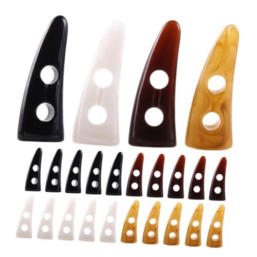 ARTIBETTER 30 Stück Hornknöpfe Mantelknöpfe Kleidung Knebelknöpfe Aufnähknöpfe Mantel Kleidungsknöpfe Überzieherknopf Knöpfe Für Mäntel Damen Stoffknöpfe Horn Knebelknöpfe Acryl von Artibetter