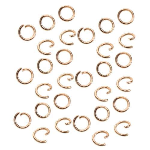 ARTIBETTER 30 Stück Kettenglied Sprungring Selber Machen Kettenverbindungsglied Schmuck Verbindungsring Link-anschlüsse Verriegelnde Schnellkupplungen Armband Biegering Golden Eisen ARTIBETTER 30 Stück Kettenglied Sprungring Selber Machen Kettenverbindungsglied Schmuck Verbindungsring Link-anschlüsse Verriegelnde Schnellkupplungen Armband Biegering Golden Eisen von Artibetter