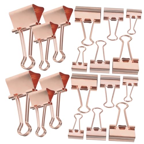 ARTIBETTER 30 Stück Metallordner Office -Bindungs -Push -Clip Drahtklammer aus Metall Ordnerklammern für das Büro kleine Bindeklammer Heftklammern in kleiner Größe Büroklammern Roségold ARTIBETTER 30 Stück Metallordner Office -Bindungs -Push -Clip Drahtklammer aus Metall Ordnerklammern für das Büro kleine Bindeklammer Heftklammern in kleiner Größe Büroklammern Roségold von Artibetter