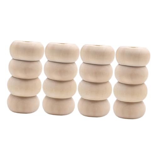 ARTIBETTER 30 Stück Natürliche Holzperlen für DIY Schmuckherstellung Runde Bastelperlen für Armbänder und Handwerksprojekte zum Auffädeln und Basteln ARTIBETTER 30 Stück Natürliche Holzperlen für DIY Schmuckherstellung Runde Bastelperlen für Armbänder und Handwerksprojekte zum Auffädeln und Basteln von Artibetter