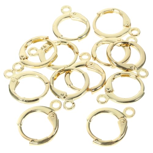 ARTIBETTER 30 Stück Teiliges Vergoldete Ohrhaken Schmuckzubehör für DIY Ohrringe Basteln Handgefertigte Ohrhaken mit Offener Schlaufe für Damen Schmuckherstellung und Persönliche Gestaltung ARTIBETTER 30 Stück Teiliges Vergoldete Ohrhaken Schmuckzubehör für DIY Ohrringe Basteln Handgefertigte Ohrhaken mit Offener Schlaufe für Damen Schmuckherstellung und Persönliche Gestaltung von Artibetter