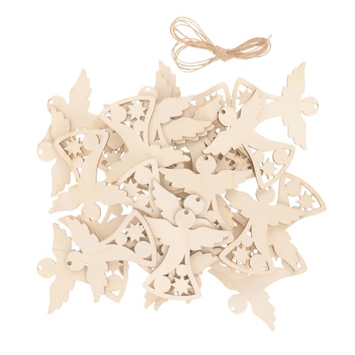 ARTIBETTER 30 Stück Unvollendete Holzscheiben für Diy Weihnachtsdeko Kinderfreundliche Holzfiguren zum Bemalen für Kreative Bastelprojekte und ARTIBETTER 30 Stück Unvollendete Holzscheiben für Diy Weihnachtsdeko Kinderfreundliche Holzfiguren zum Bemalen für Kreative Bastelprojekte und von Artibetter