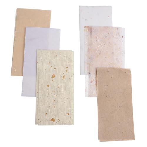 ARTIBETTER 30 Stück Vintage Handgemachte Papier Dekorpapier für Scrapbooking und DIY Projekte Hochwertiges Vielseitiges Material für Journaling und Kreative Bastelarbeiten von Artibetter