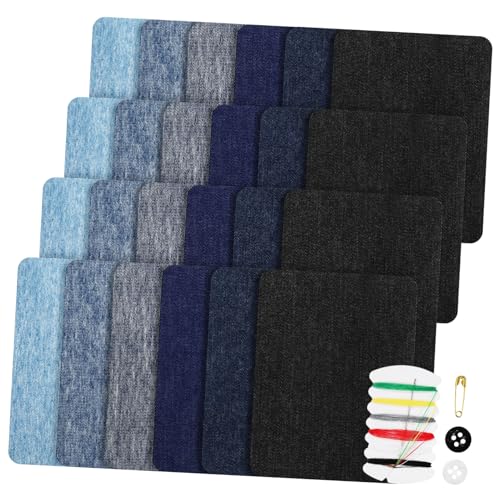 ARTIBETTER 30 Stück Zubehör Zum Bügeln Von Kleidung Stickerei Flicken Für Kleidung Denim-patches Für Jeans Nähen Flecken Reparatur Stoff Patches Reparieren Reine Baumwolle ARTIBETTER 30 Stück Zubehör Zum Bügeln Von Kleidung Stickerei Flicken Für Kleidung Denim-patches Für Jeans Nähen Flecken Reparatur Stoff Patches Reparieren Reine Baumwolle von Artibetter