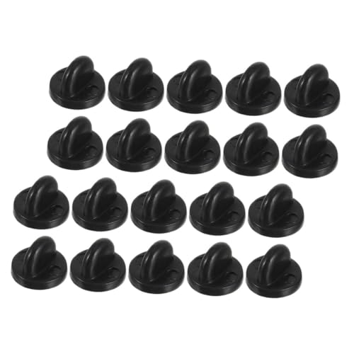 ARTIBETTER 300 Stück Gummi-schmetterlingsverschluss Pin Backs mit Sicherem Halt Kompatibel für Anstecknadeln Broschen Abzeichen Weiche Hautfreundliche Pinschutzkappen für Alltag und Party von Artibetter