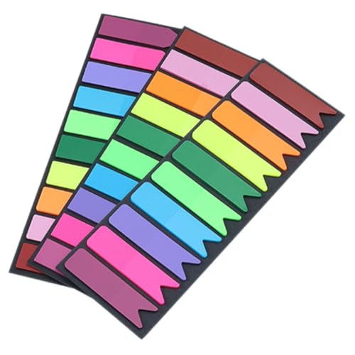 ARTIBETTER 300 Stück Multifunktions Haftnotizen In Blau Für Die Schule Abnehmbare Blöcke Lesezeichen Tabs Aufkleber Formplaner Marker Hängende Seiten Grün Wiederverwendbar von Artibetter