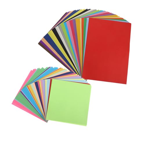ARTIBETTER 300 Stück Origami Farbiges Baupapier Bastelpapier Klapppapier Karton Für Scrapbooking Buntes Tonpapier Scrapbook-karton Diy-kartenpapier Faltbares Papierhandwerk Papierstau von Artibetter