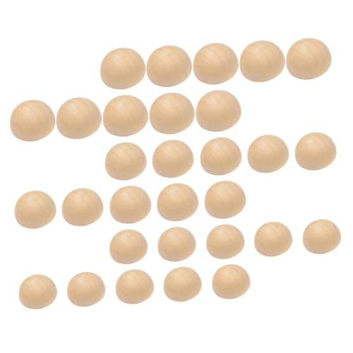 ARTIBETTER 300 Stück Teiliges Halbrunde Holzperlen Naturbelassen DIY Bastelprojekte Langlebige Holzhalbkugeln für Schmuck Deko und Handwerk ARTIBETTER 300 Stück Teiliges Halbrunde Holzperlen Naturbelassen DIY Bastelprojekte Langlebige Holzhalbkugeln für Schmuck Deko und Handwerk von Artibetter