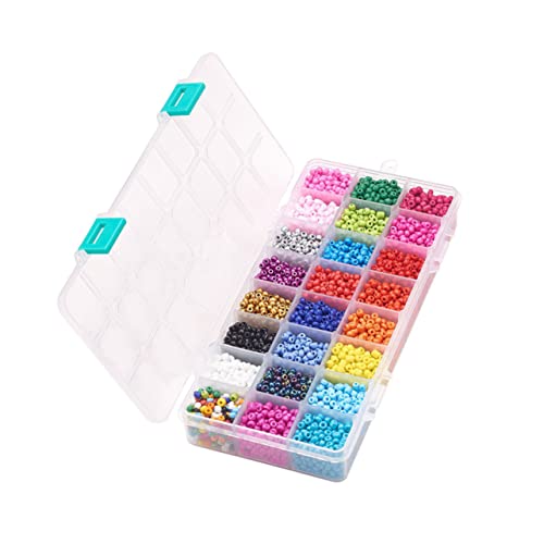 ARTIBETTER 3000Stücke Farben Glasperlen Set DIY Schmuckzubehör Für Armbänder Und Halsketten Ca Vielseitige Glasperlen Für Projekte Für Selbstgemachtes ARTIBETTER 3000Stücke Farben Glasperlen Set DIY Schmuckzubehör Für Armbänder Und Halsketten Ca Vielseitige Glasperlen Für Projekte Für Selbstgemachtes von Artibetter