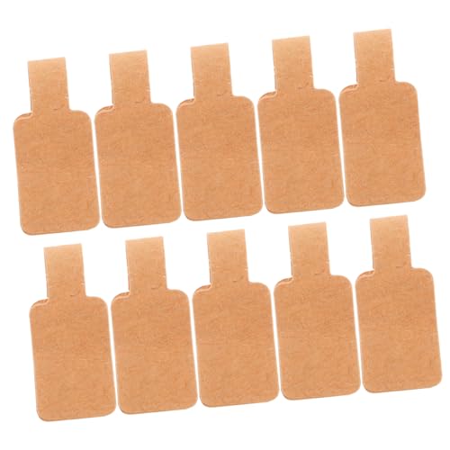 ARTIBETTER 300Stücke Hängende Preisschilder aus Kraftpapier Leere Schmuck Preisetiketten für Ringe Halsketten Armbänder für Einzelhandelsgeschäfte Messen und DIY Projekte von Artibetter