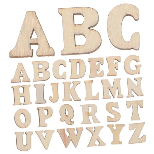 ARTIBETTER 300Stücke Holzbuchstaben zum Basteln DIY Holzbuchstaben für Raumdekoration Natürliche Holzfarbe für Wandgestaltungen und Partydeko ARTIBETTER 300Stücke Holzbuchstaben zum Basteln DIY Holzbuchstaben für Raumdekoration Natürliche Holzfarbe für Wandgestaltungen und Partydeko von Artibetter