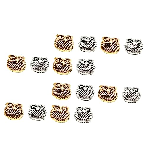 ARTIBETTER 30Stücke Spacer Perlen DIY Schmuck Zubehör Lose Bastelperlen für Armbänder und Dekoration Handgefertigte Charmante Designs von Artibetter