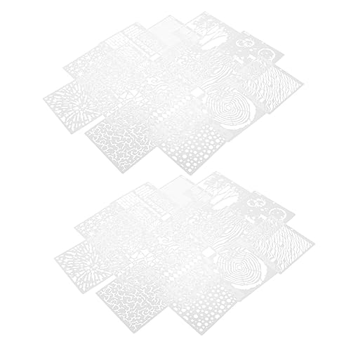 ARTIBETTER 32Stücke Teiliges Malerei Schablonen DIY Wand Und Bodenmalerei Vorlagen Mit Kreativen Mustern Für Handwerk Und Heimdekoration Langlebigem Haustiermaterial Einfache Anwendung ARTIBETTER 32Stücke Teiliges Malerei Schablonen DIY Wand Und Bodenmalerei Vorlagen Mit Kreativen Mustern Für Handwerk Und Heimdekoration Langlebigem Haustiermaterial Einfache Anwendung von Artibetter