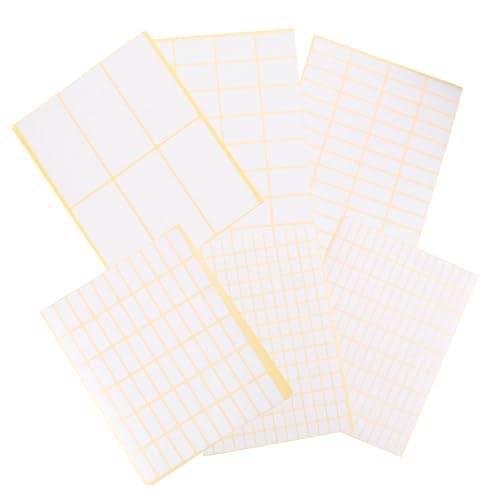 ARTIBETTER 36 Blatt Selbstklebende Blanko Etiketten Vielseitige Klassifizierungsaufkleber für Organisation und Beschriftung für Zuhause und ARTIBETTER 36 Blatt Selbstklebende Blanko Etiketten Vielseitige Klassifizierungsaufkleber für Organisation und Beschriftung für Zuhause und von Artibetter